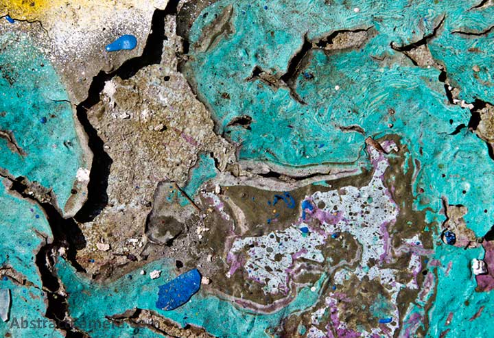 abstract photography photos of peeling paint by abstract artist Nolan Haan